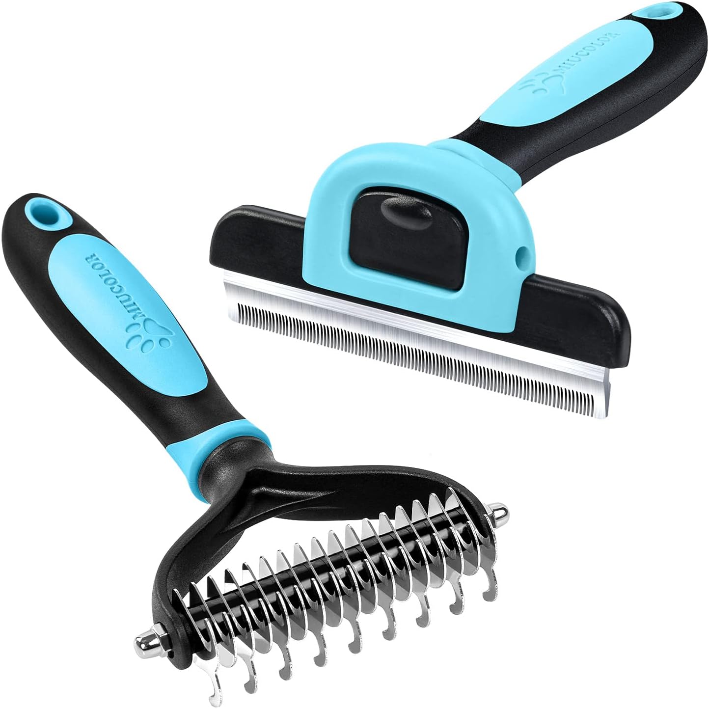 MIU COLOR Professional Pet Kit, Grooming Brush Deshedding