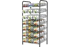 7-Tier Can Rack Organizer for Effortless Food Shelf Storage