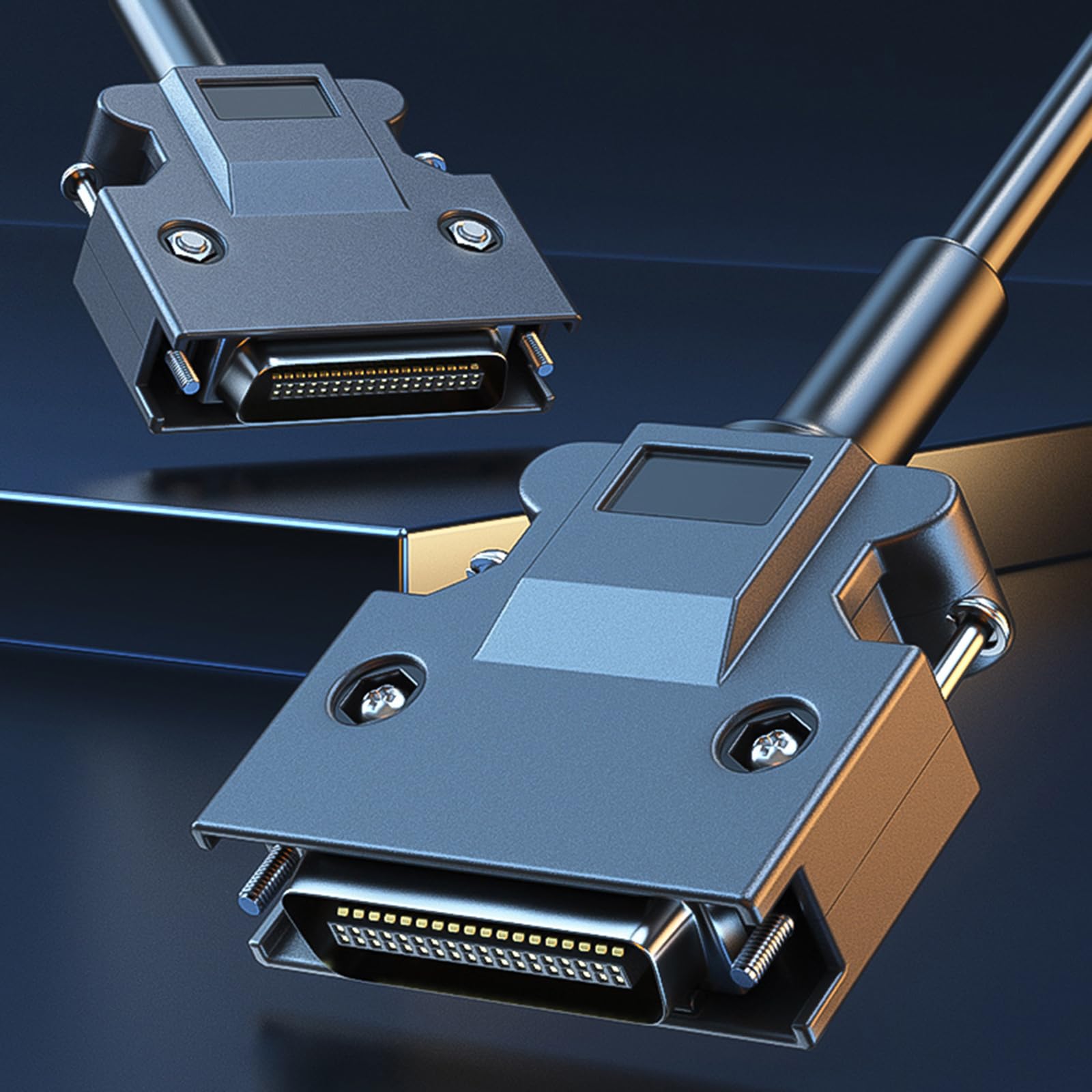 Cavo di collegamento SCSI Servo CN14P CN20P CN26P CN36P CN50P Connettori 50cm a 500cm per Librerie a Nastro Scanner
