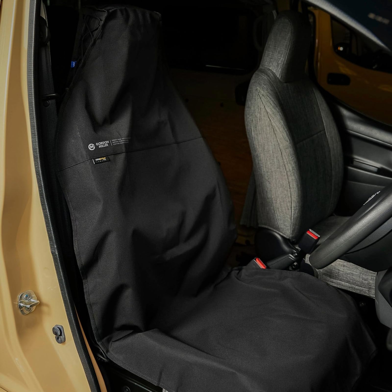 Amazon | フロントシートカバー コーデュラ 車 防水 高耐久 汚れ防止