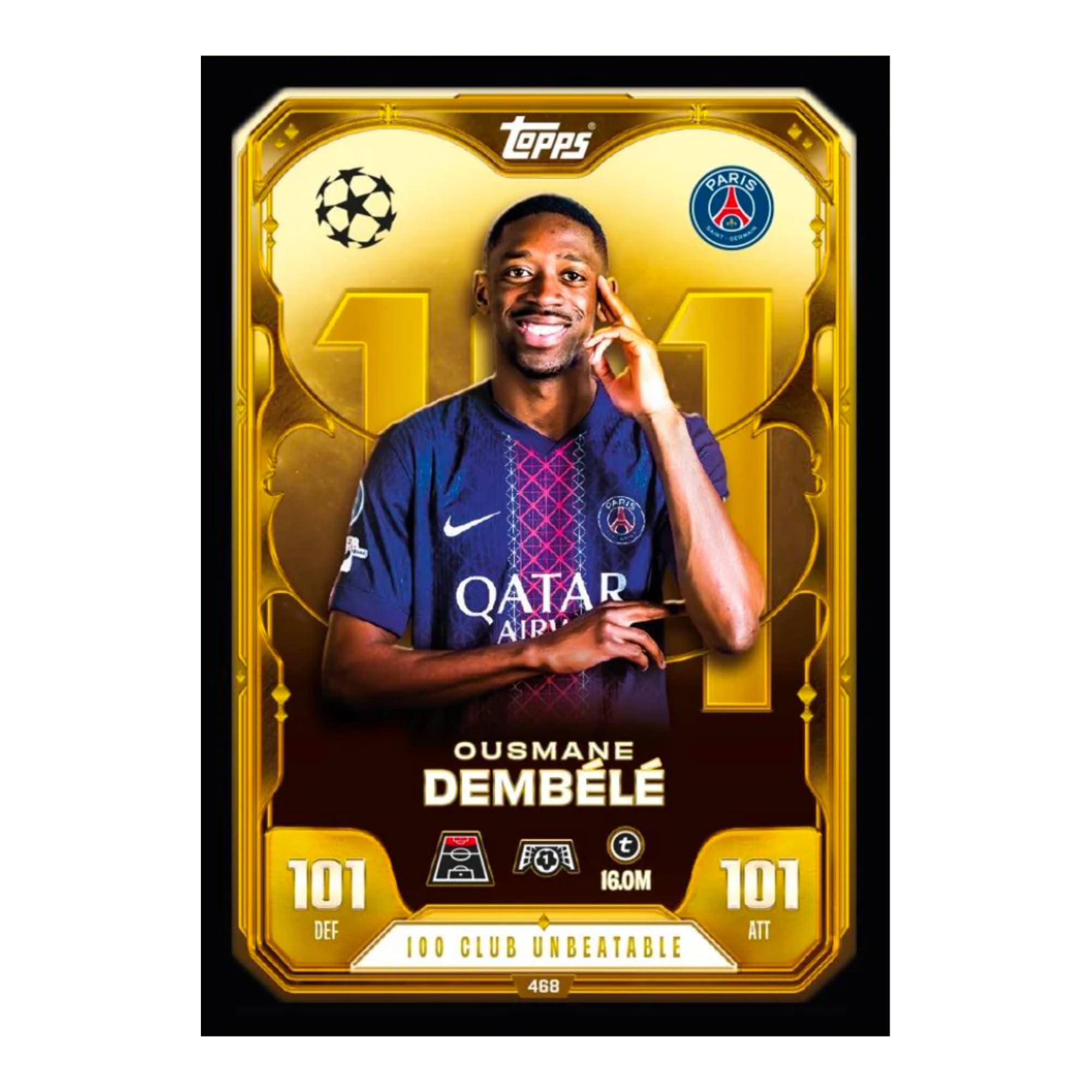 Starter Pack Match Cards Attax Ucl 25-26