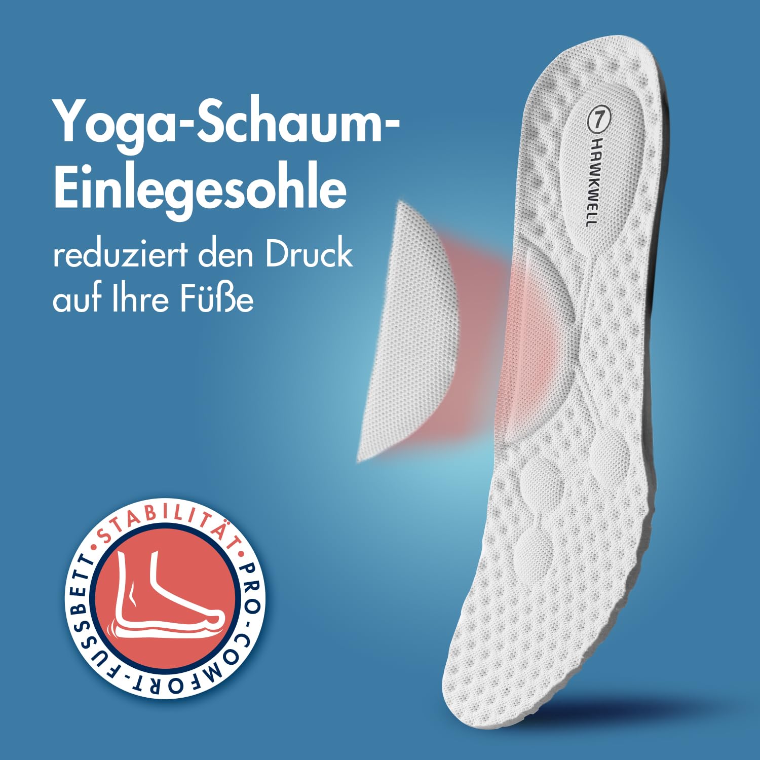 Hawkwell Damen Leichte Sneaker Bequeme Schnürschuhe Freizeitschuhe