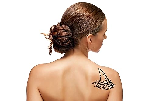 Miniatura 3 de Juego de 6 hojas de tatuajes falsos con logotipo bohemio, mínimo, esotérico, línea mística, manos, planeta, estrellas, sagrado, tatuajes temporales,