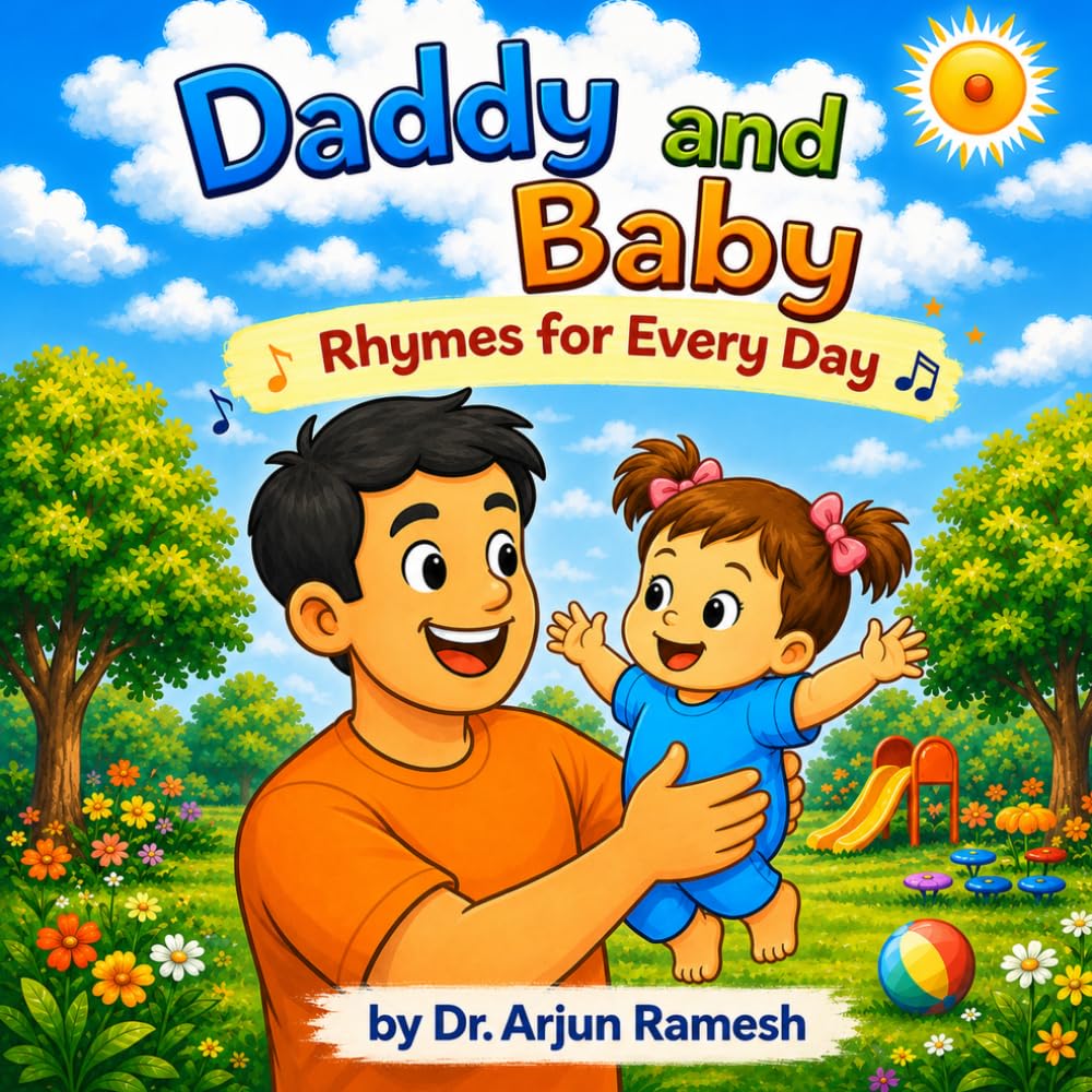 Daddy and Baby Rhymes for Every Day: Baby Girl Edition: A Bedtime and Playtime Book for Toddlers and Dads