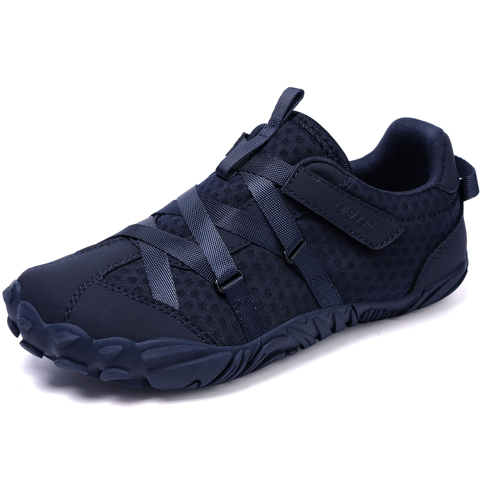 UBFEN Girls Barefoot Shoes Zero Drop Wide Toe Box Kids Boys Sneakers