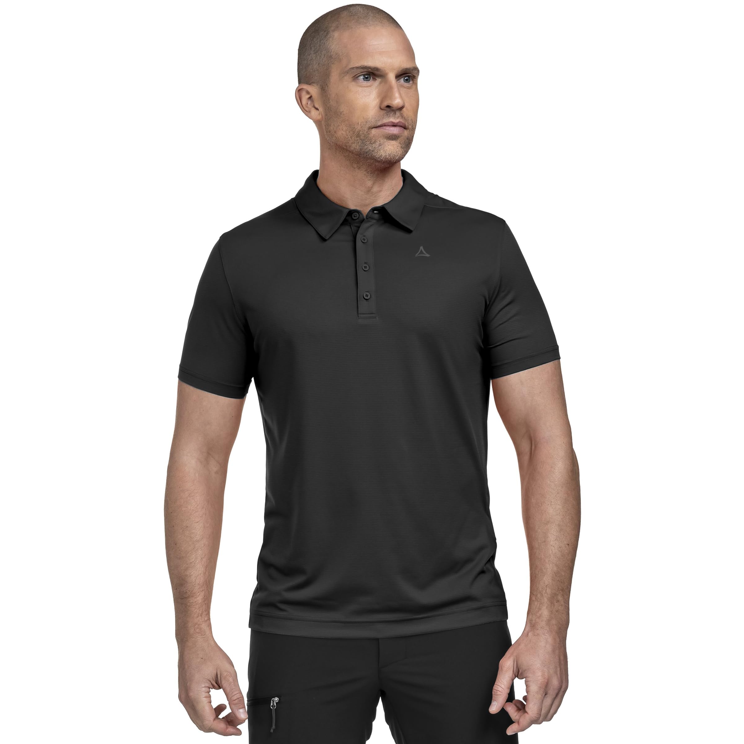 Schöffel Herren CIRC Polo Shirt Tauron M, kreislauffähiges Wandershirt, schnell trocknendes, leichtes Poloshirt mit fast 100 % Recyclingfähigkeit