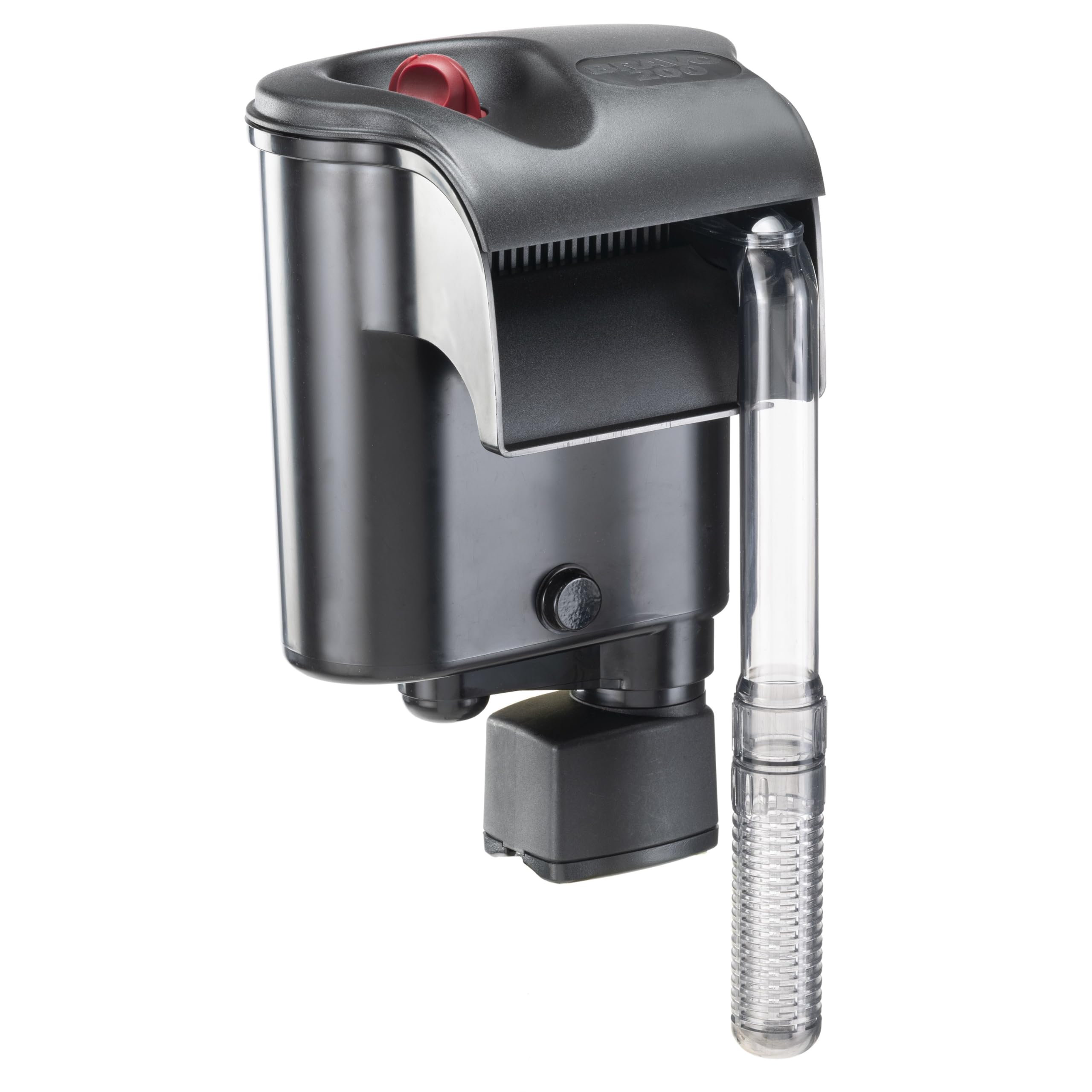 Hydor Aquarium Filter BRAVO, Waterfall Pump, Hang On Aquarium Filter, excellent Filtration and Oxygenation, Silent, Flow rate 750 l/h, for Aquariums from 60 to 120 litres