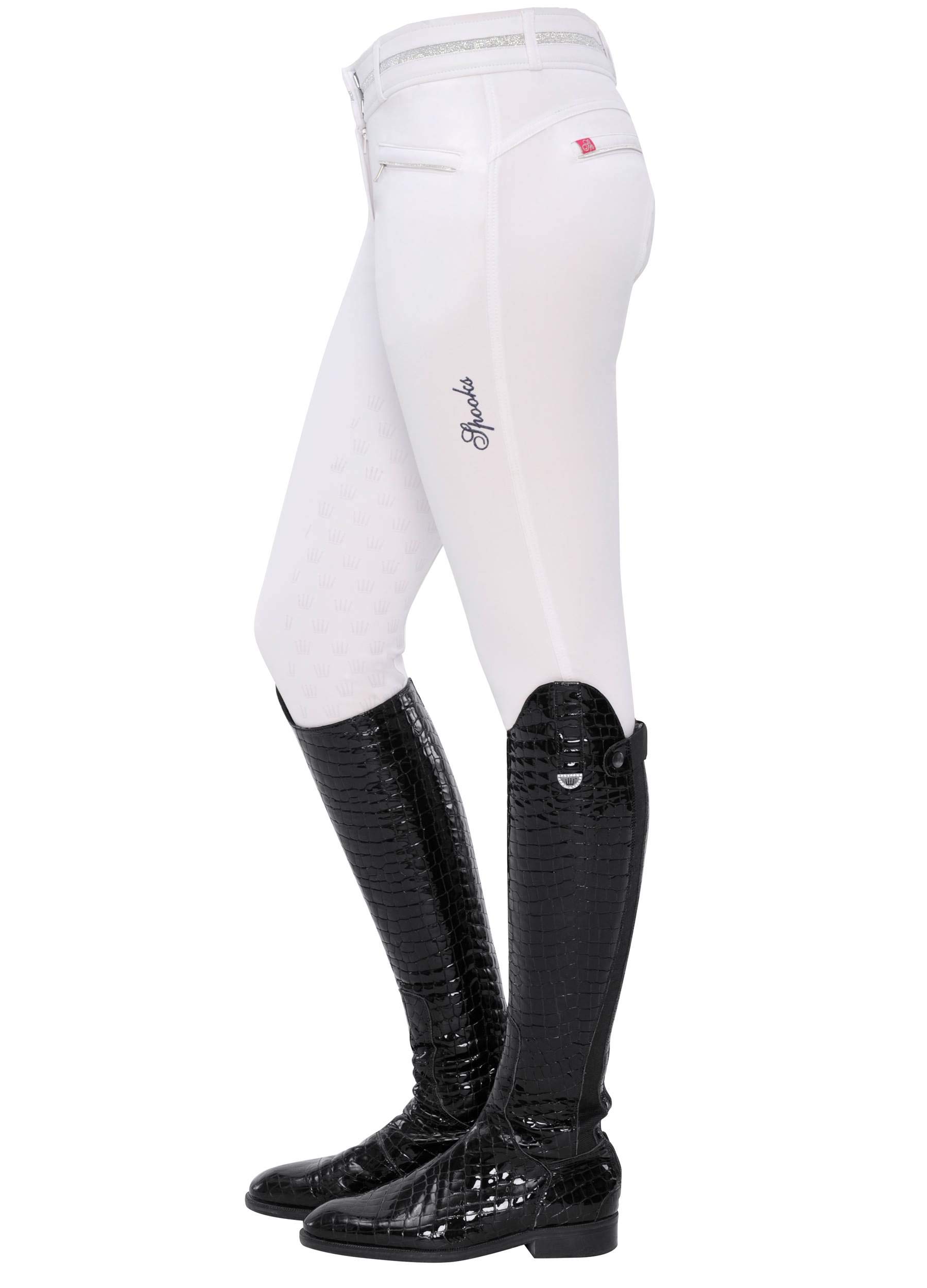 SPOOKS bryczesy Sarina Full Grip XXS-XXL