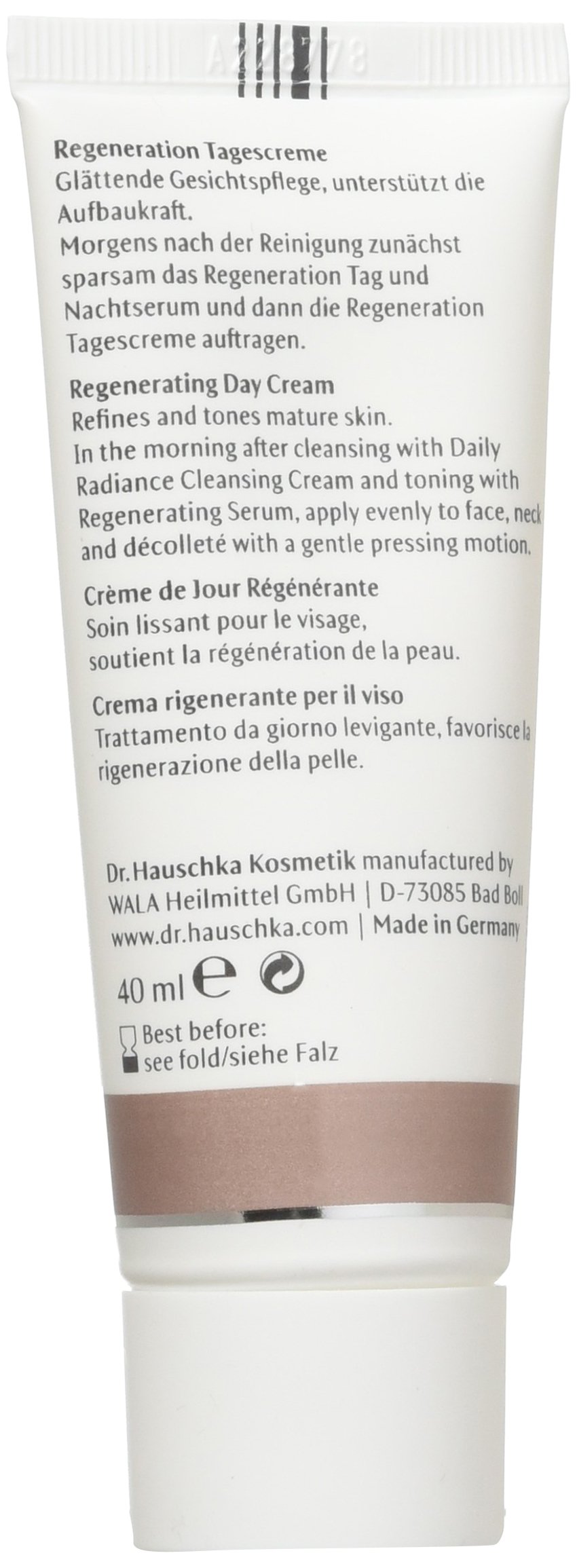 Dr Hauschka Regenerating Day Cream 40 Ml