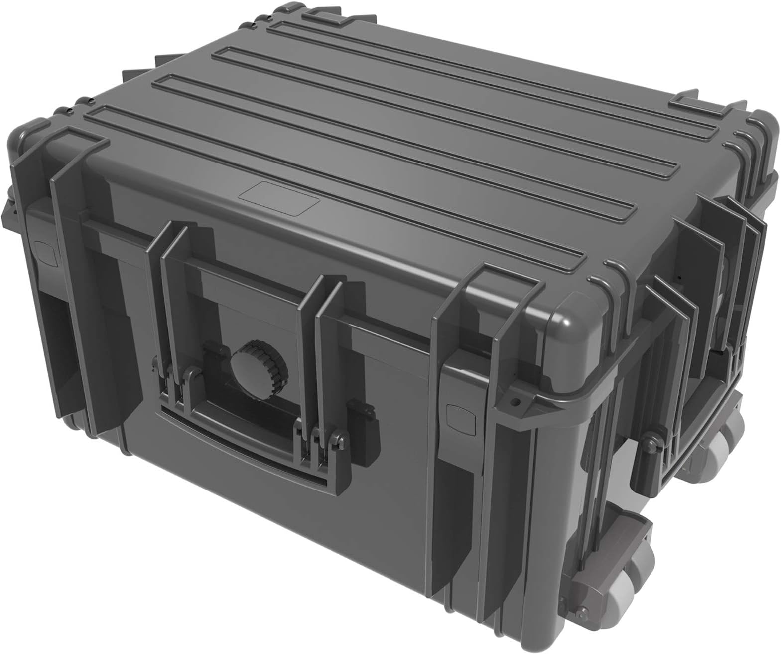 Extra Large Trolley Transport Case Waterproof 63,4 x 48,5 x 34,2 cm Plastic-Box (ABS) Photo Film Camping Outdoor Boot Survival weather- dust- shockproof Model: WPC06