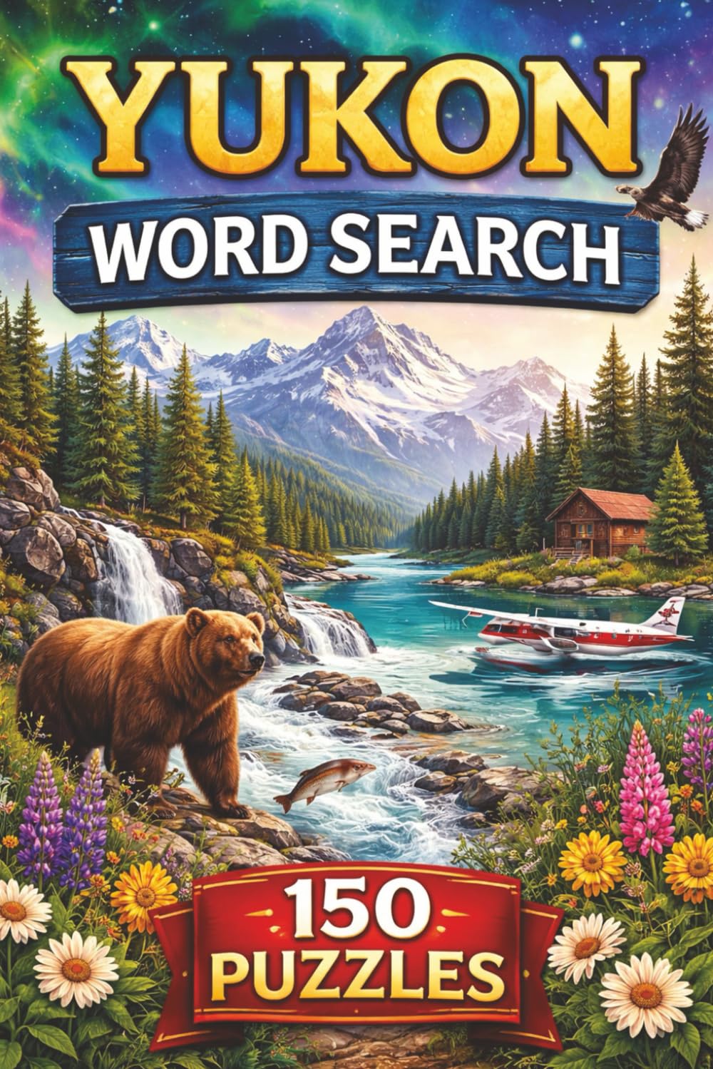 The Yukon Word Search: Discover Landmarks, Nature, and History with 150 Relaxing Word Search Puzzles for All Ages (Canadian Tourist Attractions Word Search)