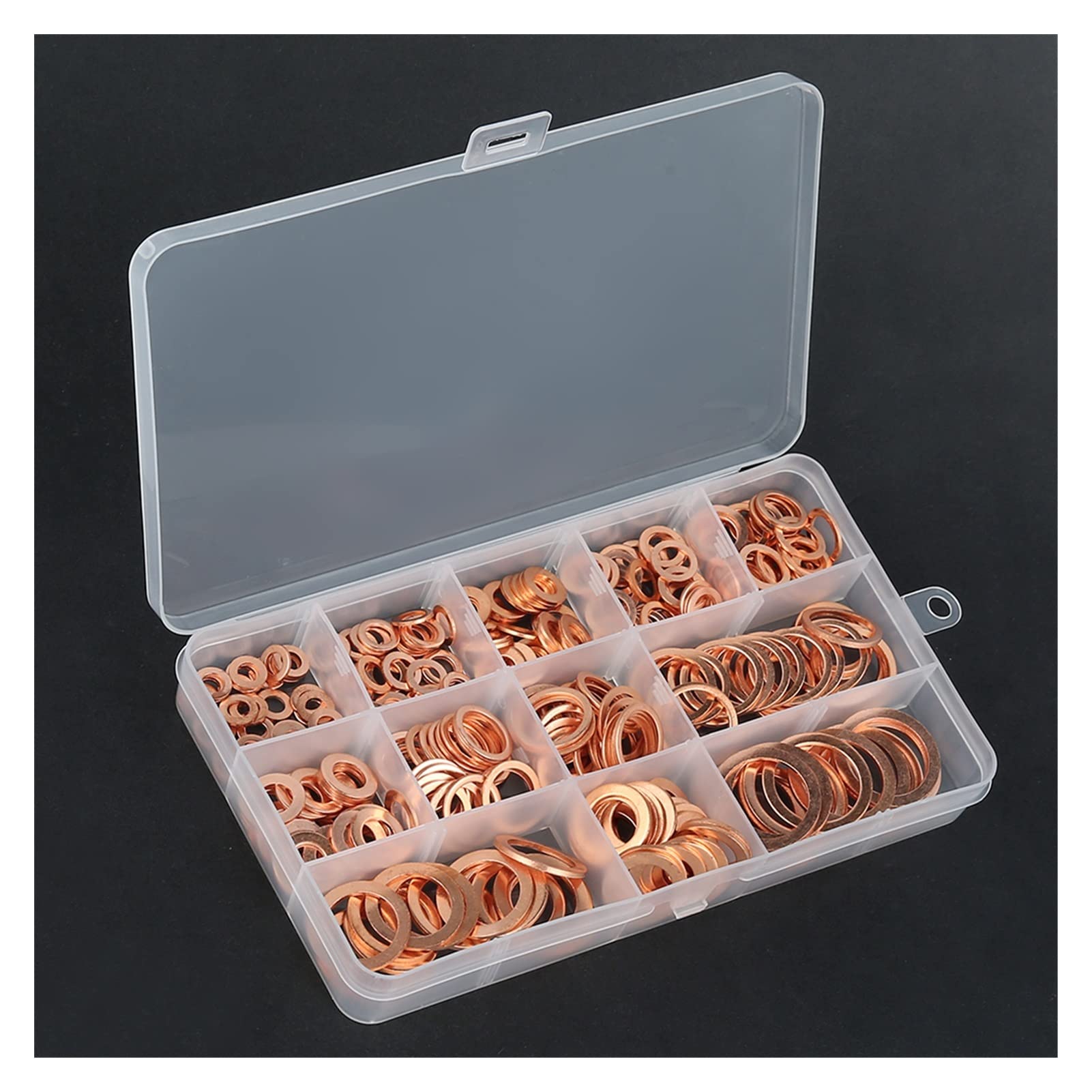 Kit Assortimento Guarnizioni Lavatrici Rame 130x68x22 Mm M4 - Foto 11