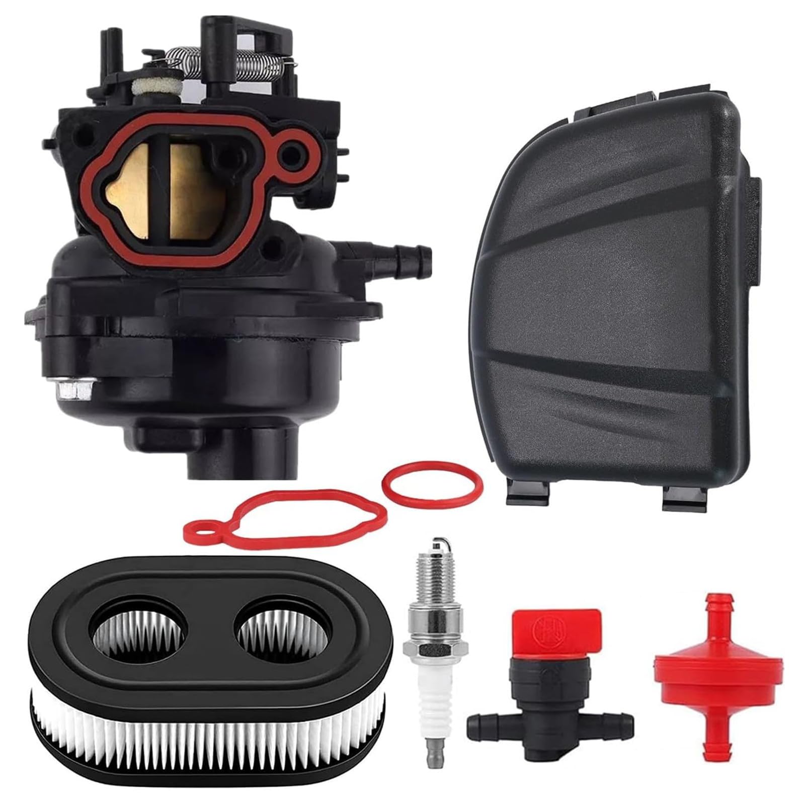 WHFZN 20340 Carburetor & Air Filter For Toro Lawn Mower Model 20344 20340 Carb Compatible With Briggs & Stratton 7.25 Engine