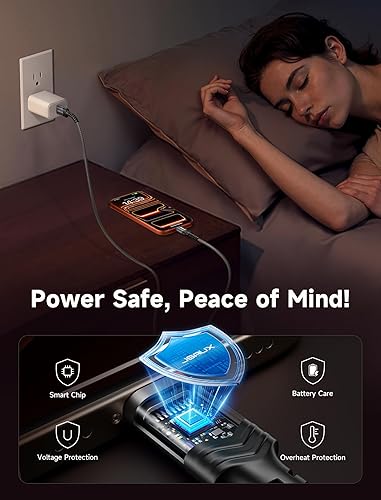 Miniatura 6 de JSAUX Cable USB C 2 unidades de 3.3 pies, cable USB A a USB de carga rápida para iPhone Air, iPhone 17, iPhone 17 Pro, iPhone 17 Pro Max, iPhone