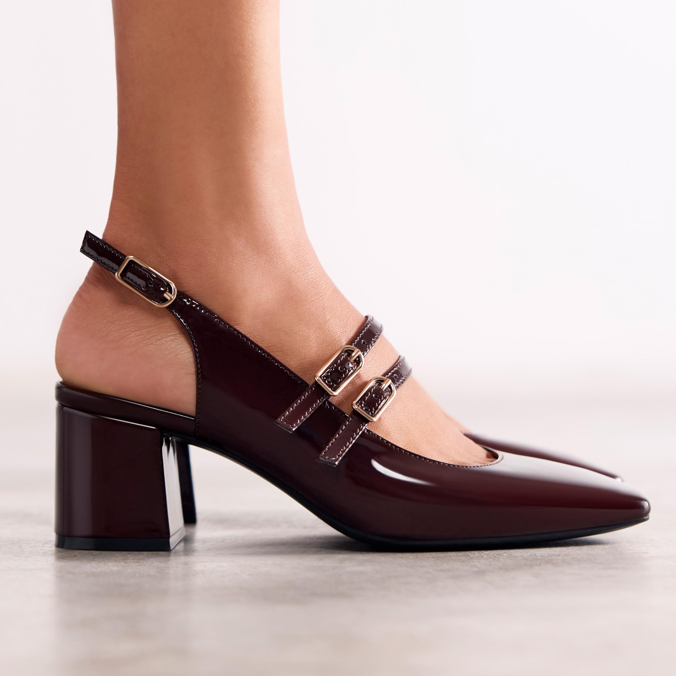 GIOSEPPO Zapatos Mary-Jane Efecto Charol SODUS