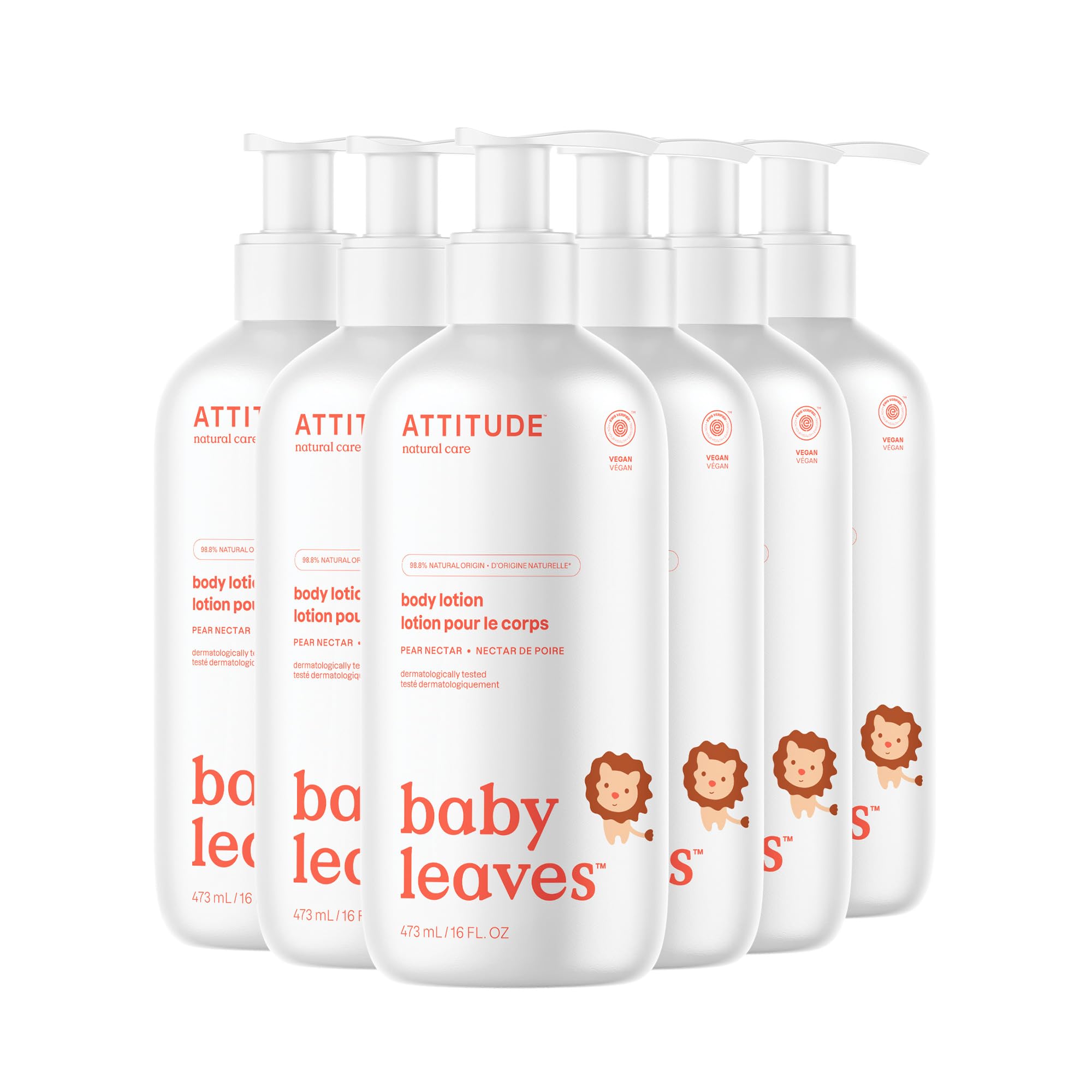 ATTITUDE Body Lotion For Baby, EWG Verified