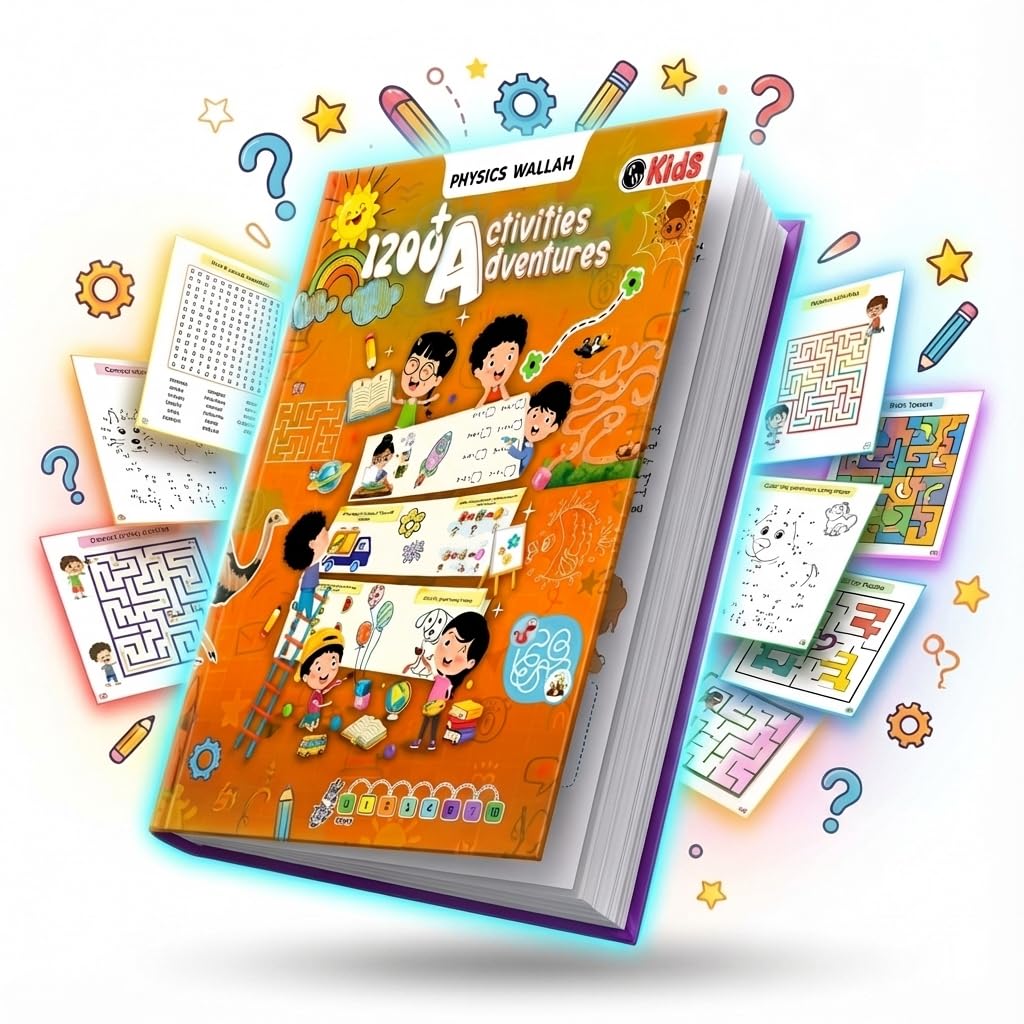 Sponsored Ad - Activities Book for Kids 4+ Years Old | Free 500+ Printable Worksheets with Parenting Tips | 1200+ Adventure Activities | Puzzles, Mind Games, Maze ... Designed Activity Book for Growing Kids