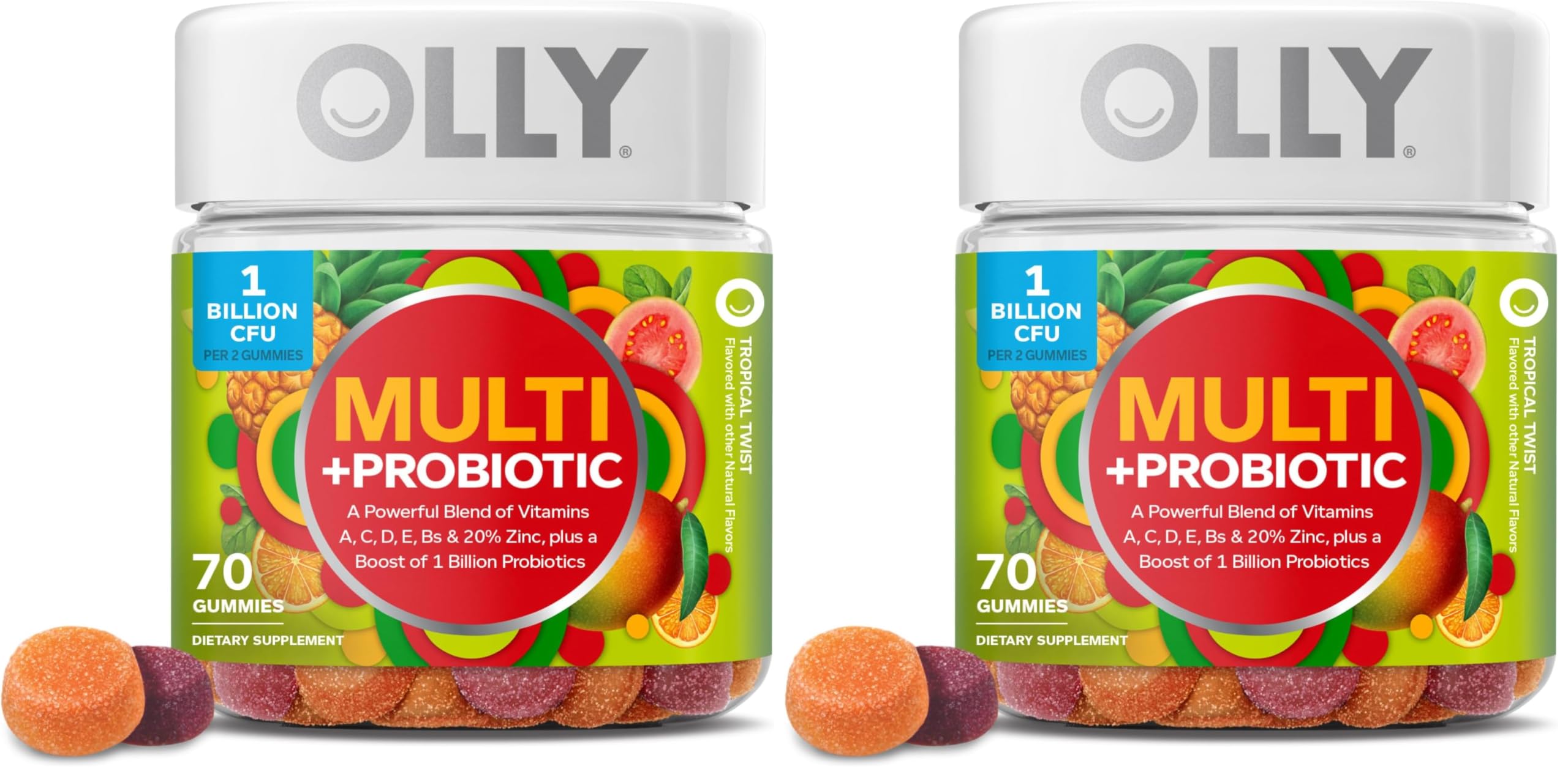 OLLY Multi + Probiotic Gummy Vitamin, Digestive & Immune Support*- 70 Count — Amazon image 12