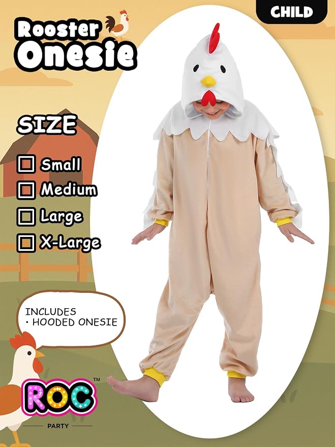 Disfraz de animal con capucha para niños y niñas miniatura 5