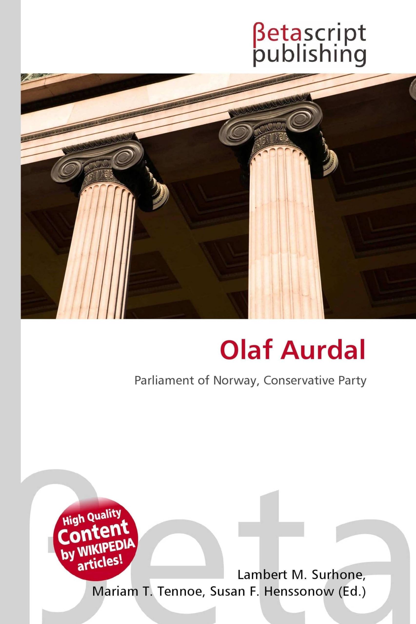 Olaf Aurdal: Parliament of Norway, Conservative Party