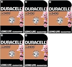 5X Duracell Cr 2430 Lithium (5 Blister Packs of 1 Battery) 5 Batteries