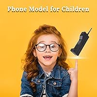 Vista 3 de Gugxiom Accesorio de teléfono de los años 90, adorno para teléfono celular, adorno retro de ladrillo para teléfono celular, modelo retro de teléfono