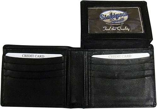 Miniatura 2 de NCAA Siskiyou Sports Texas Tech Red Raiders - Cartera de piel plegable para hombre, talla única, color negro