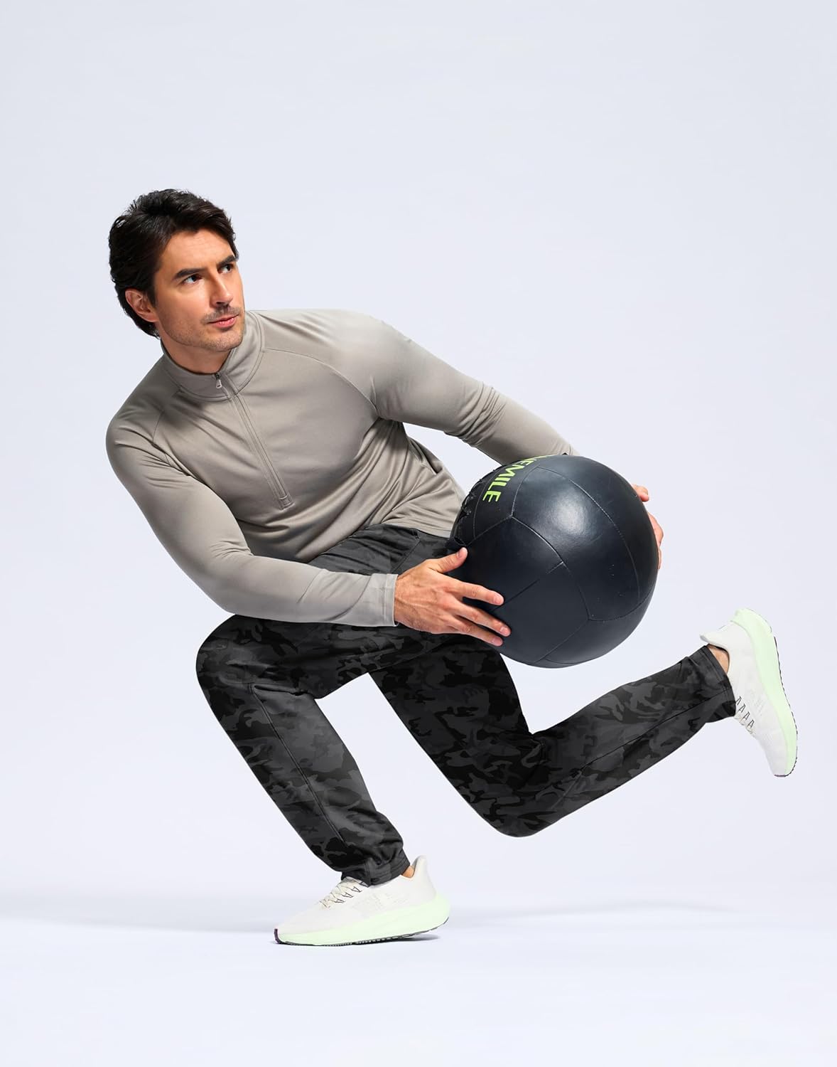 G Gradual Men's Fleece Lined Pants with Zipper Pocket Winter Warm Athletic Joggers Sweatpants for Men Workout Running Gym - Image 7