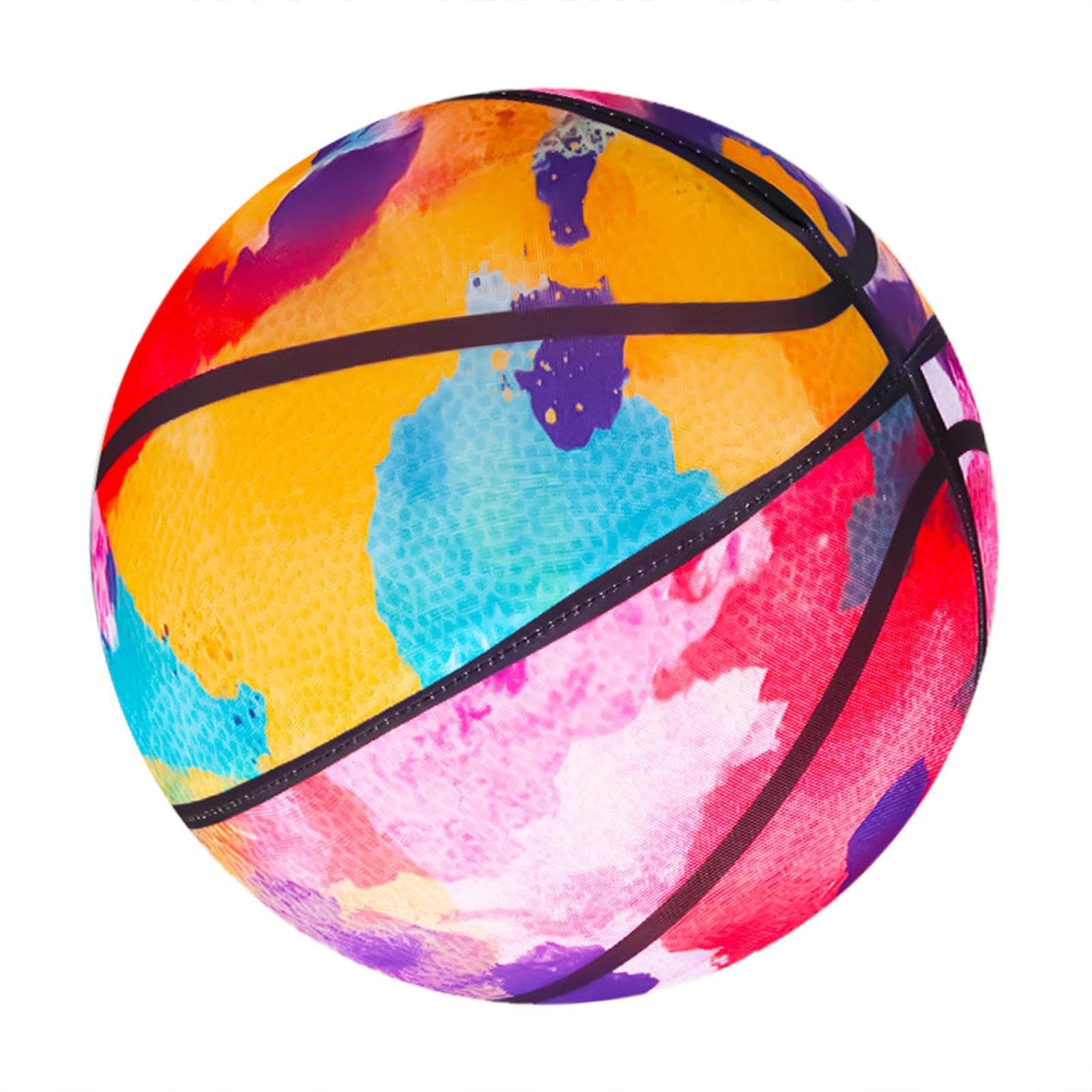 Silent Shot Basketball – Leiser Schaumstoff-Ball Für Drinnen, PU-Oberfläche, Größen 21 & 24 Cm, Farben Orange/Blau/Grün/Pink