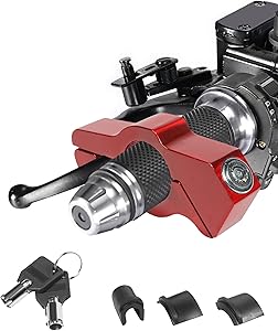 RACOONA Motorcycle Lock (Model: 1411CBFDS002)