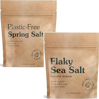 Only Plastic Free Salt and Flaky Sea Salt Bundle
