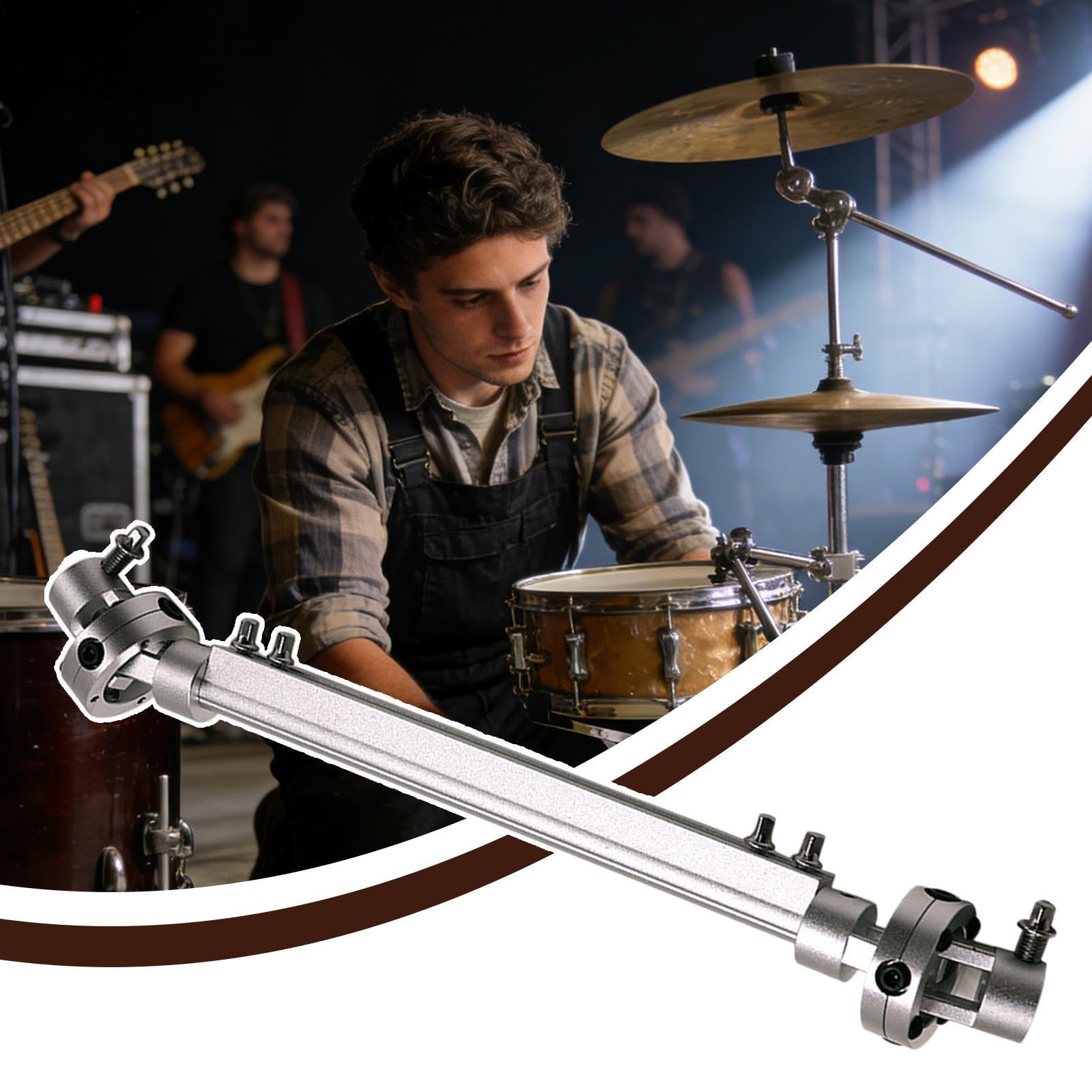 Conector Para Pedales De Bombo Doble Repuesto De Enlace | Conector De Aleación Para Pedal De Batería Para Conciertos En Grabaciones Y Estudios