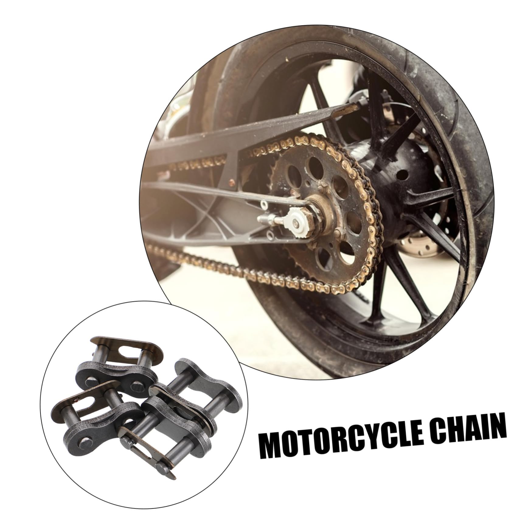 MAGICLULU 4pcs Dirt Bike Chain Link Connector Motorcycle