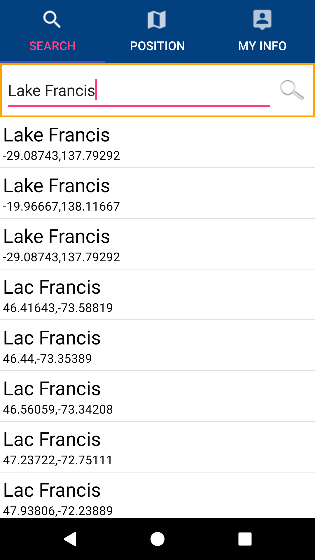 Lake Francis Case Gps Map App on Amazon Appstore