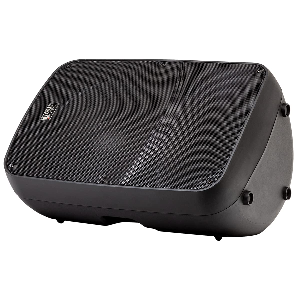 PROEL Italian Stage IS SPX15AUB - Cassa Attiva Diffusore da 400w di Picco bi-amplificata da 15" con Multimedia player: Usb Flash Drive, Sd Memory Card, STEREO Bluetooth Device, Remote Control, Nero