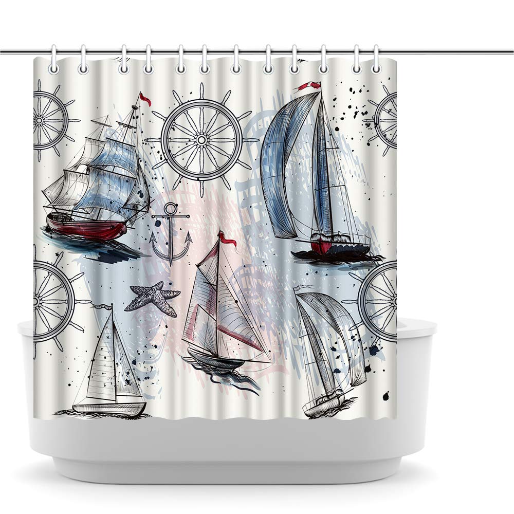Fishing Themed Shower Curtains Curtains & Drapes