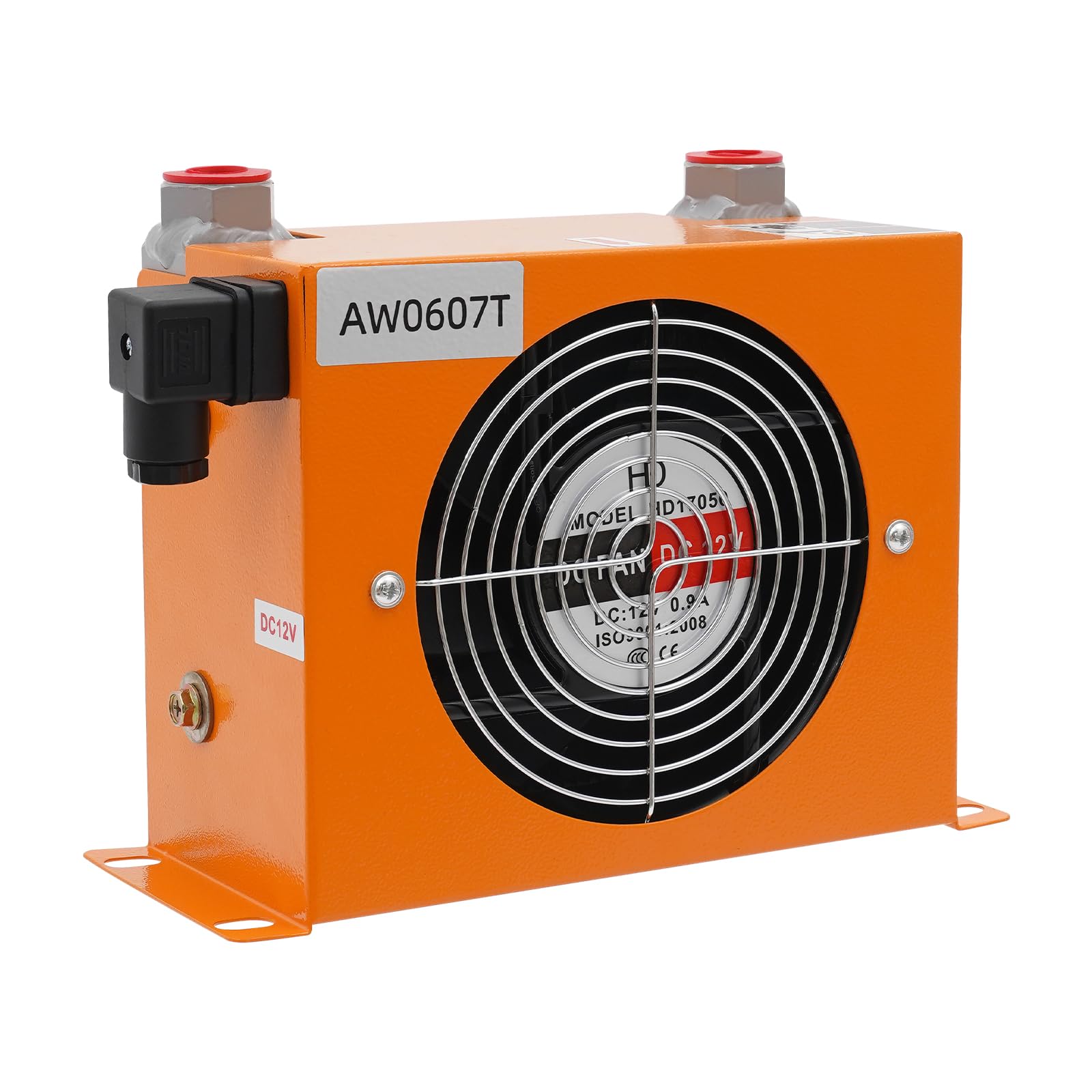 Raffreddatore ad aria idraulico, DC 12 V raffreddato ad aria radiatore olio lega idraulica radiatore olio 20L/MIN