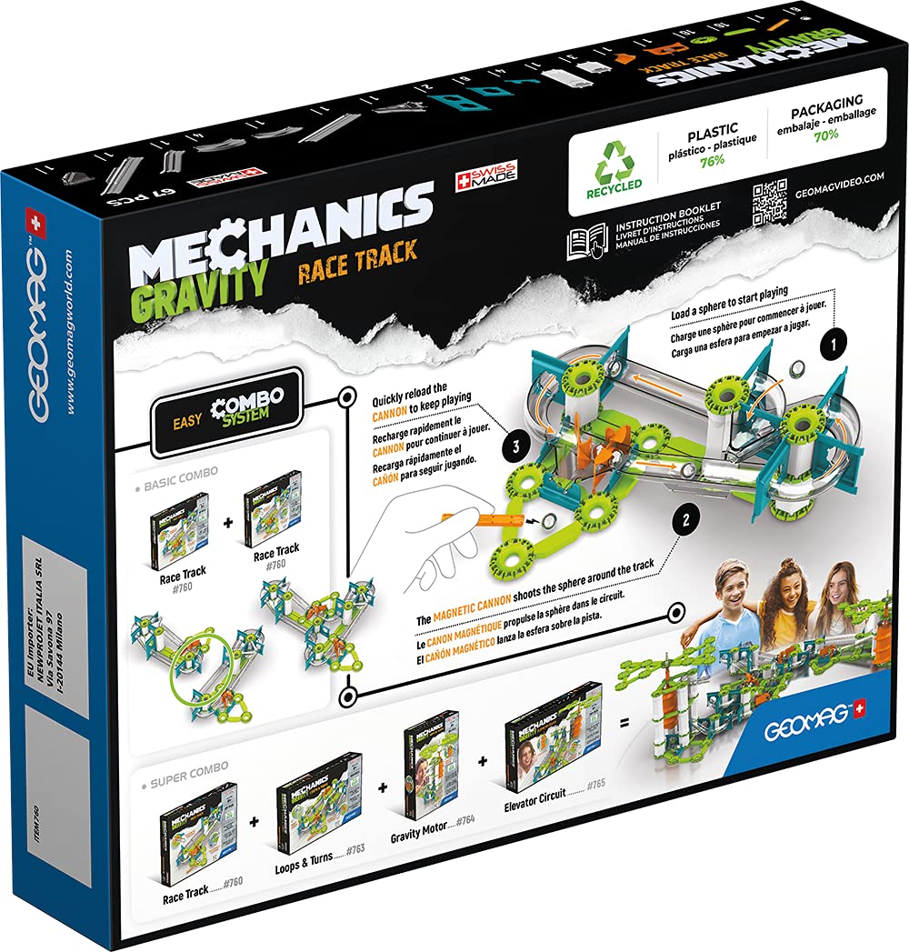 Geomag Gravity Race Track 67 pcs
