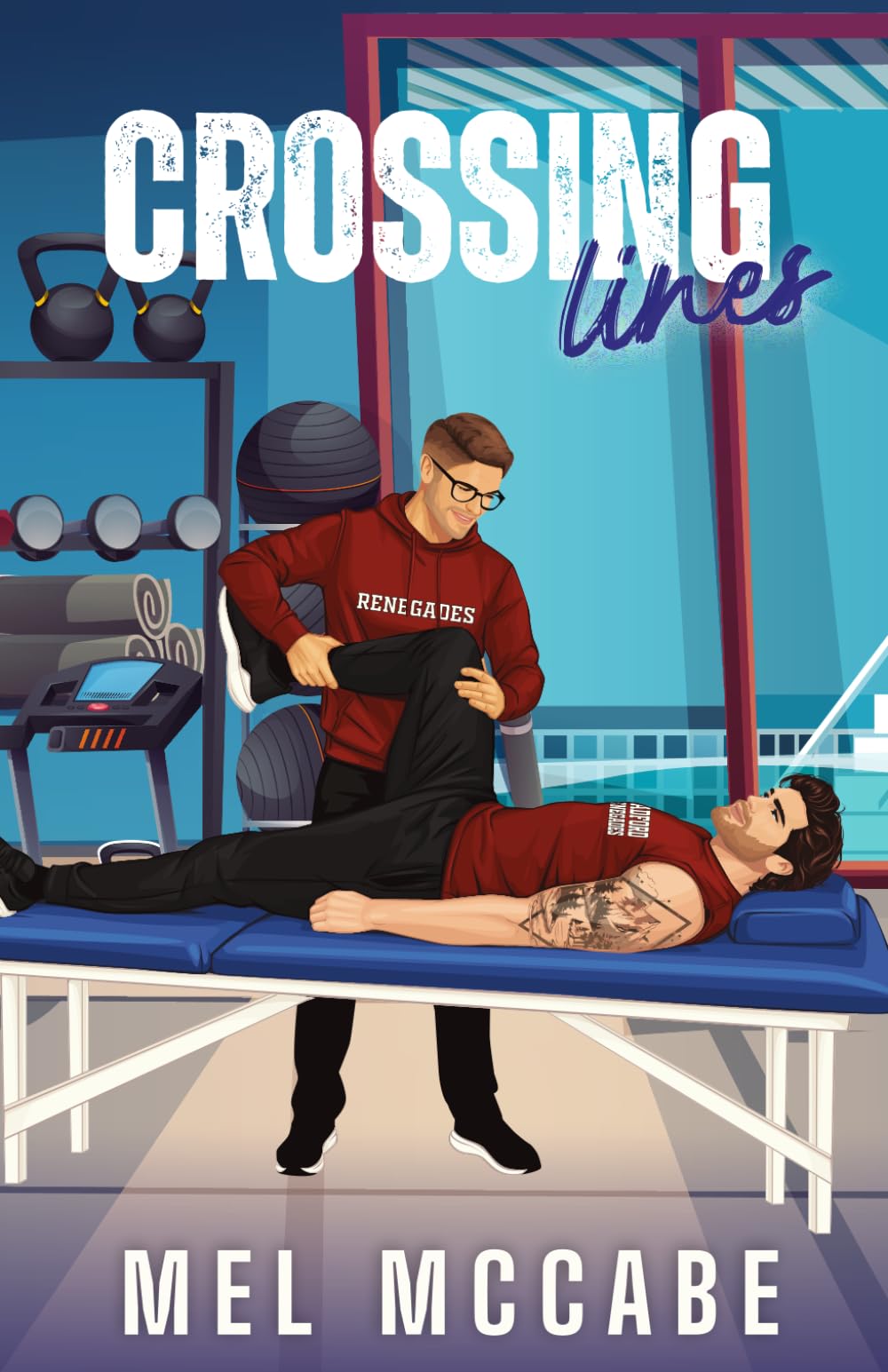 Crossing Lines: A MM College Hockey Romance (Radford U)