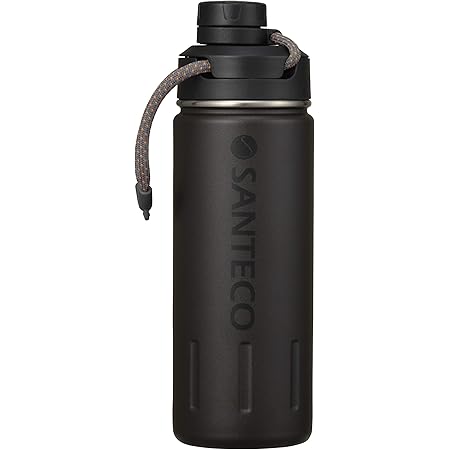 Amazon Co Jp シービージャパン 水筒 マッド ブラウン 440ml 直飲み ステンレス ボトル 真空 断熱 K2 スポーツボトル Santeco ホーム キッチン