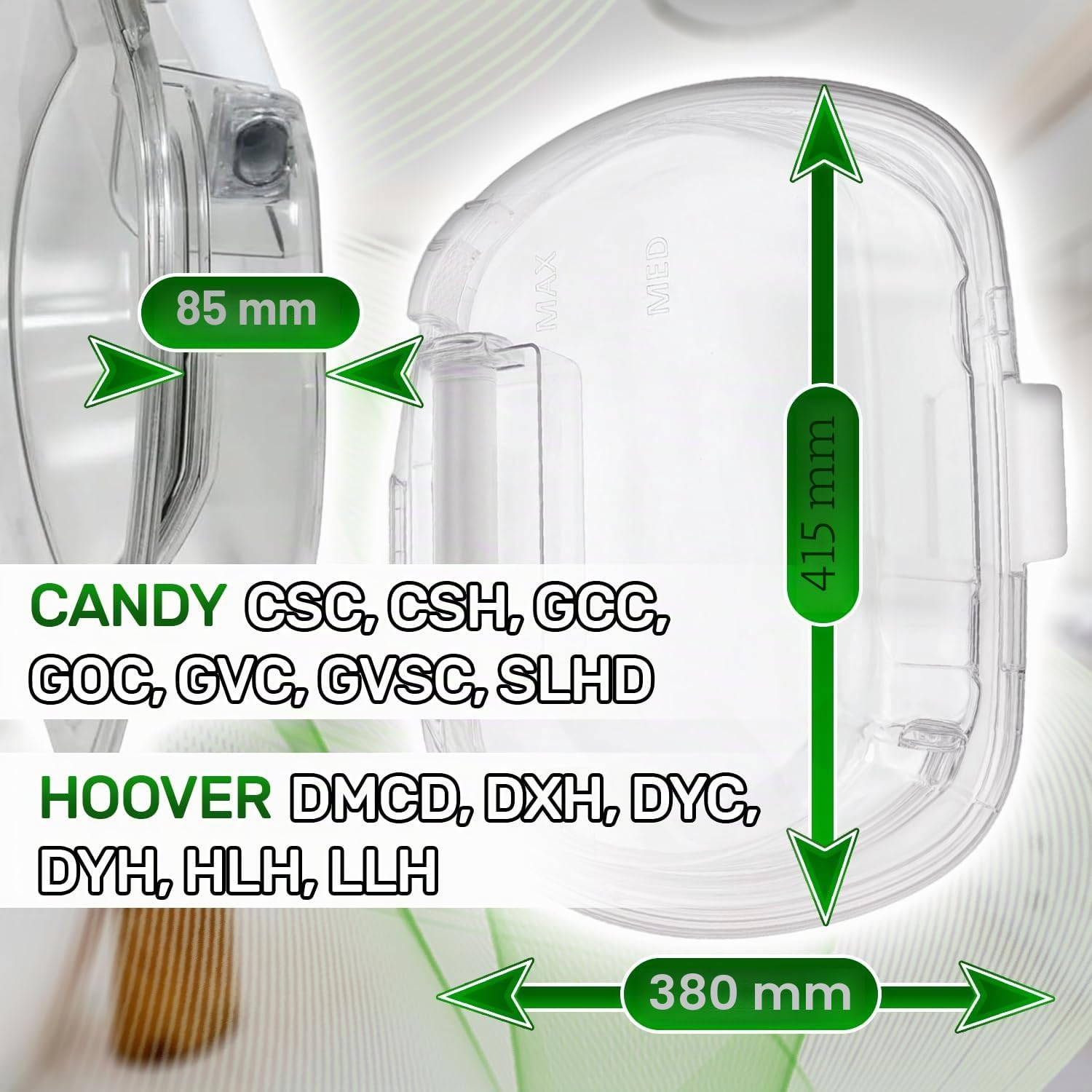 Serbatoio Raccolta Condensa per Asciugatrice 40008542 40009648 per Candy
