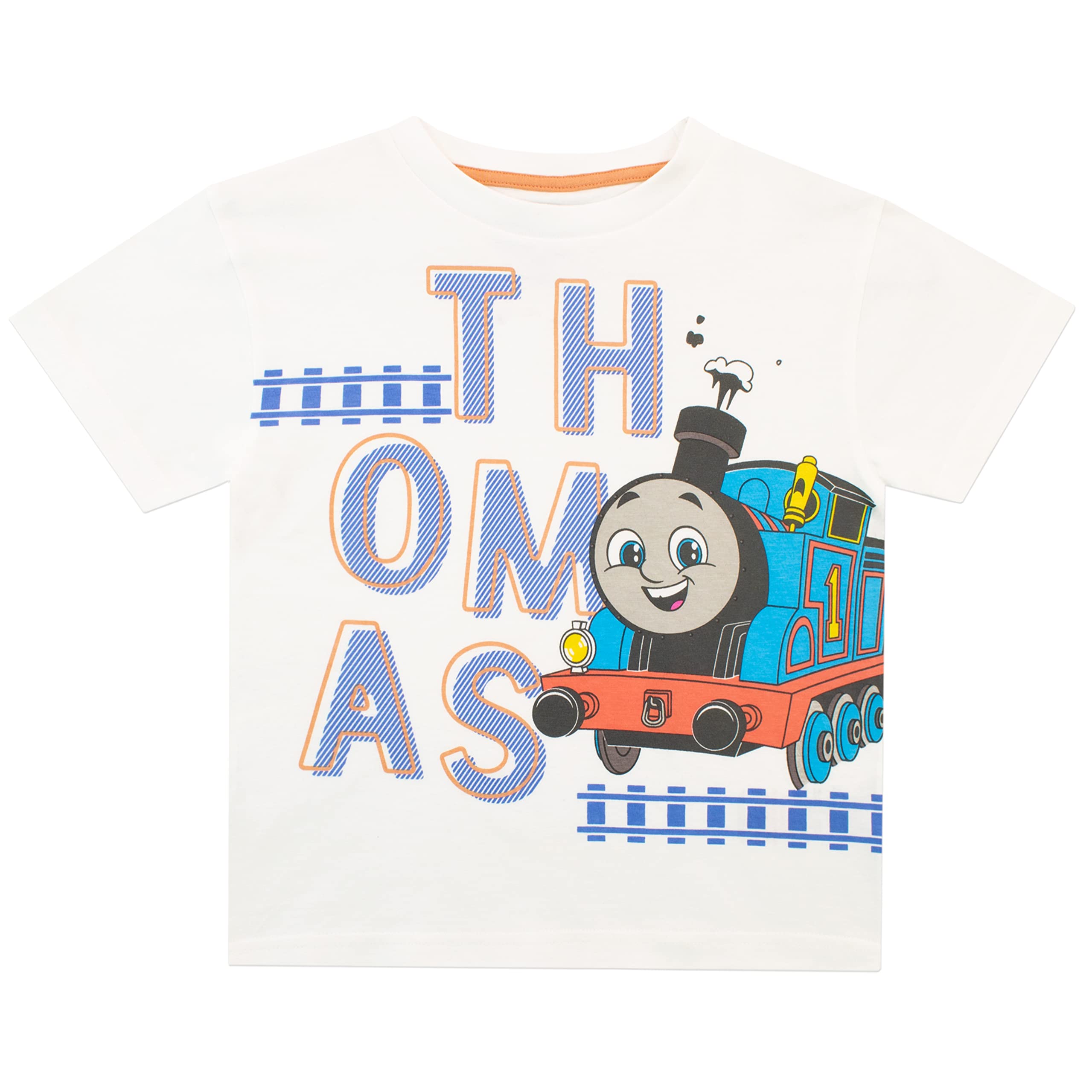 Thomas & Friends Chłopcy Zestaw Koszulki i Spodenek Tomek i Przyjaciele Niebieski 92