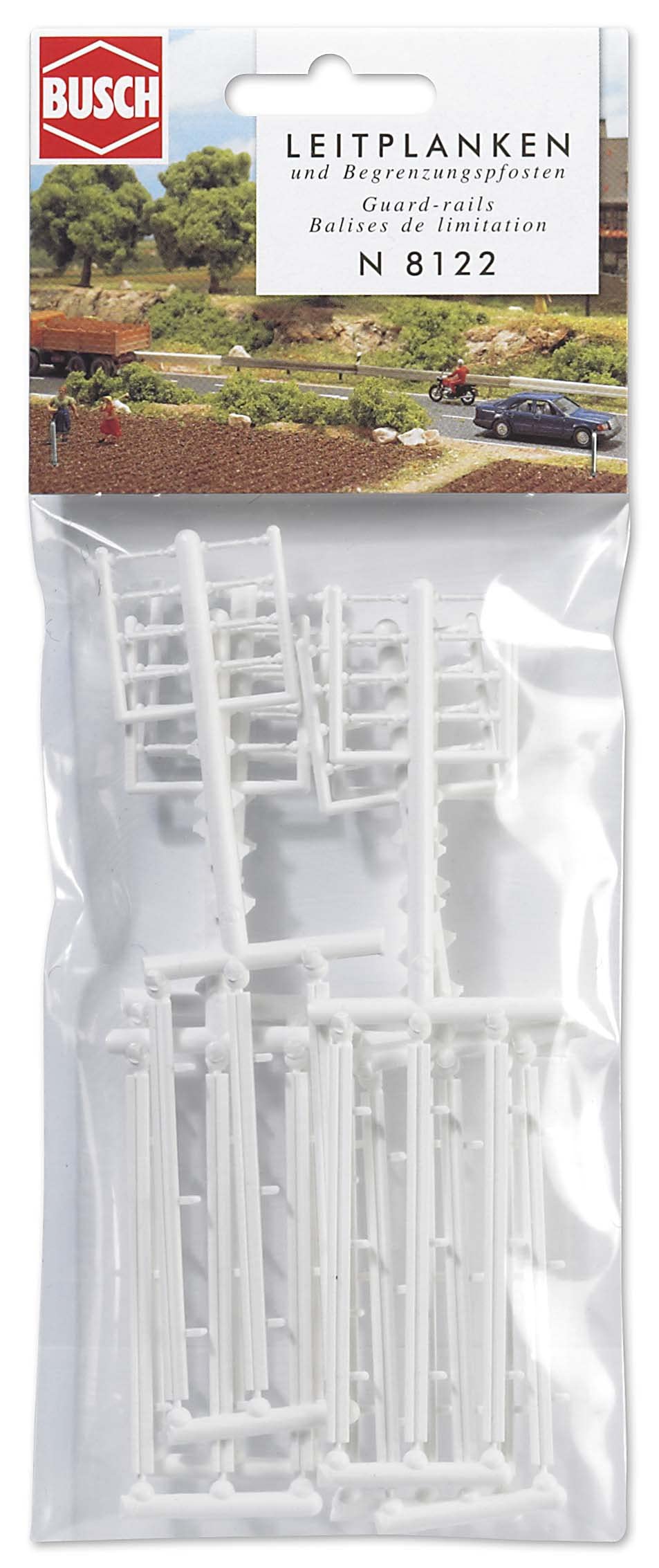 Busch N Crash Barrier Set