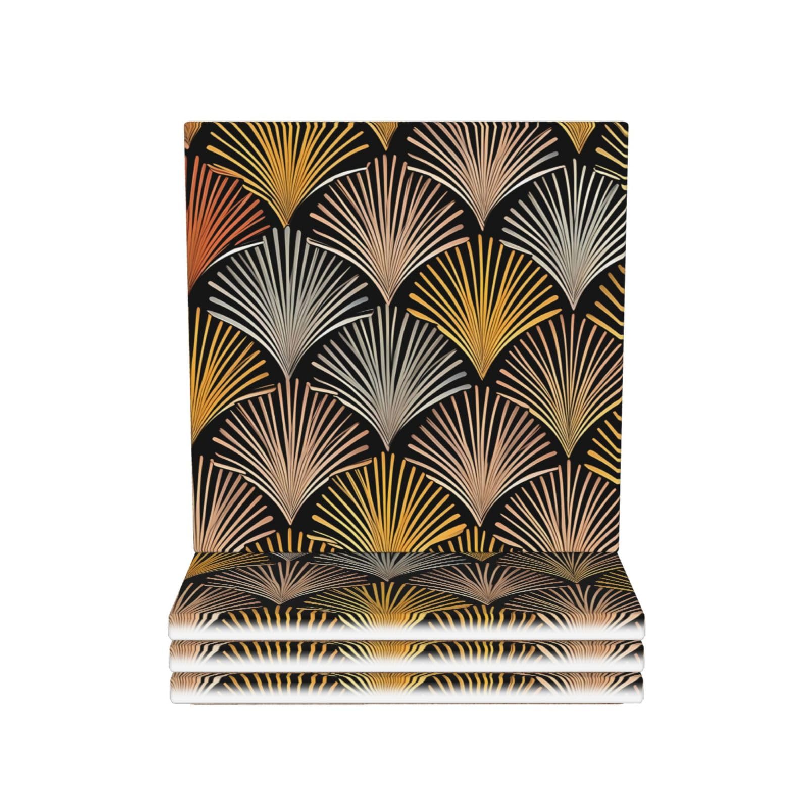 Dessous de verre en céramique pour bar et bureau au style moderne