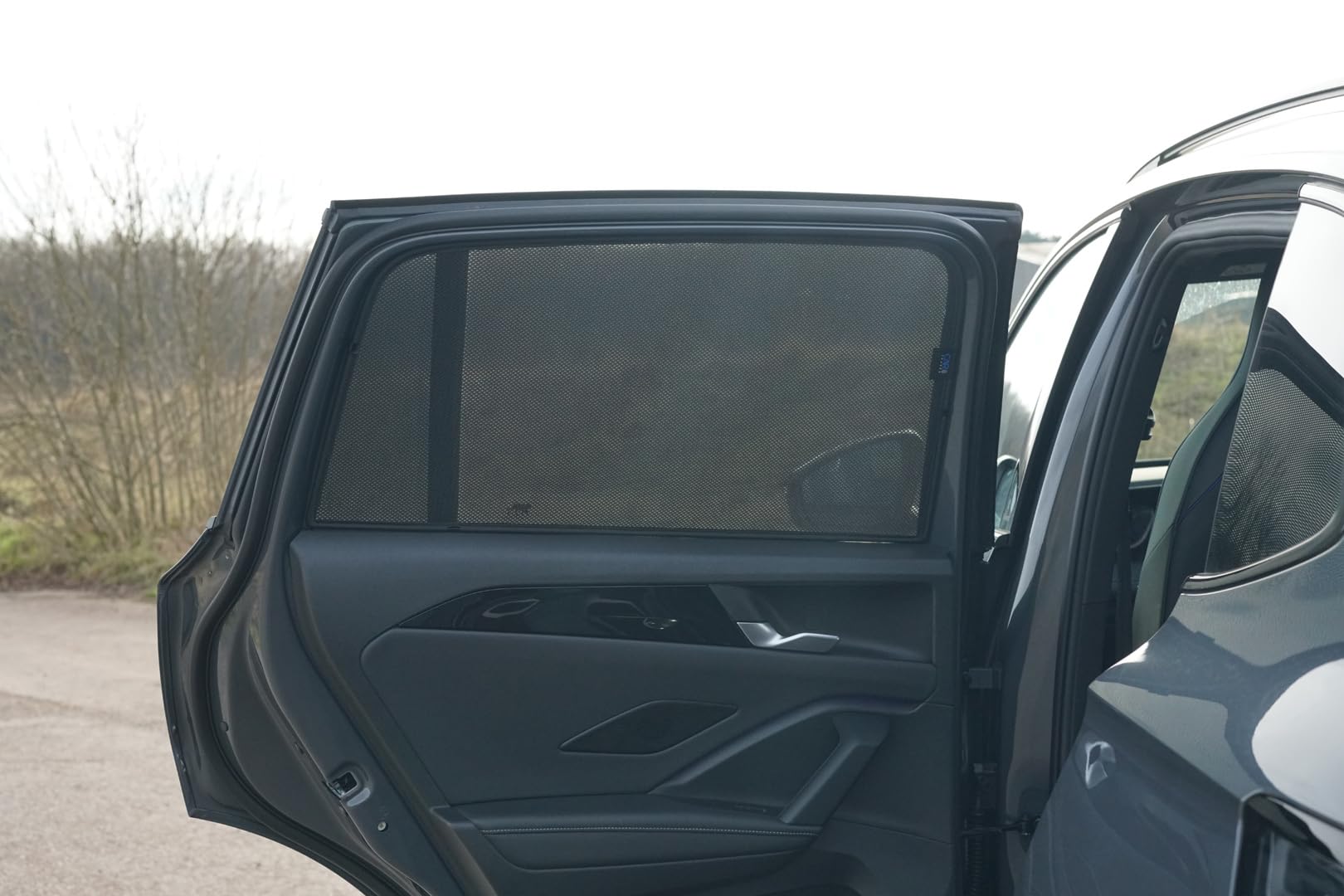 CAR SHADES Juego Compatible con Volkswagen Tiguan III (CT1) 2024- (6-Partes) cortinillas Parasol a Medida