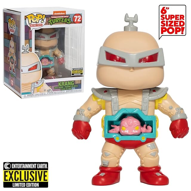 Foto 8 de 8 de Teenage Mutant Ninja Turtles Krang 6" POP! Figure, Entertainment Earth Exclusive