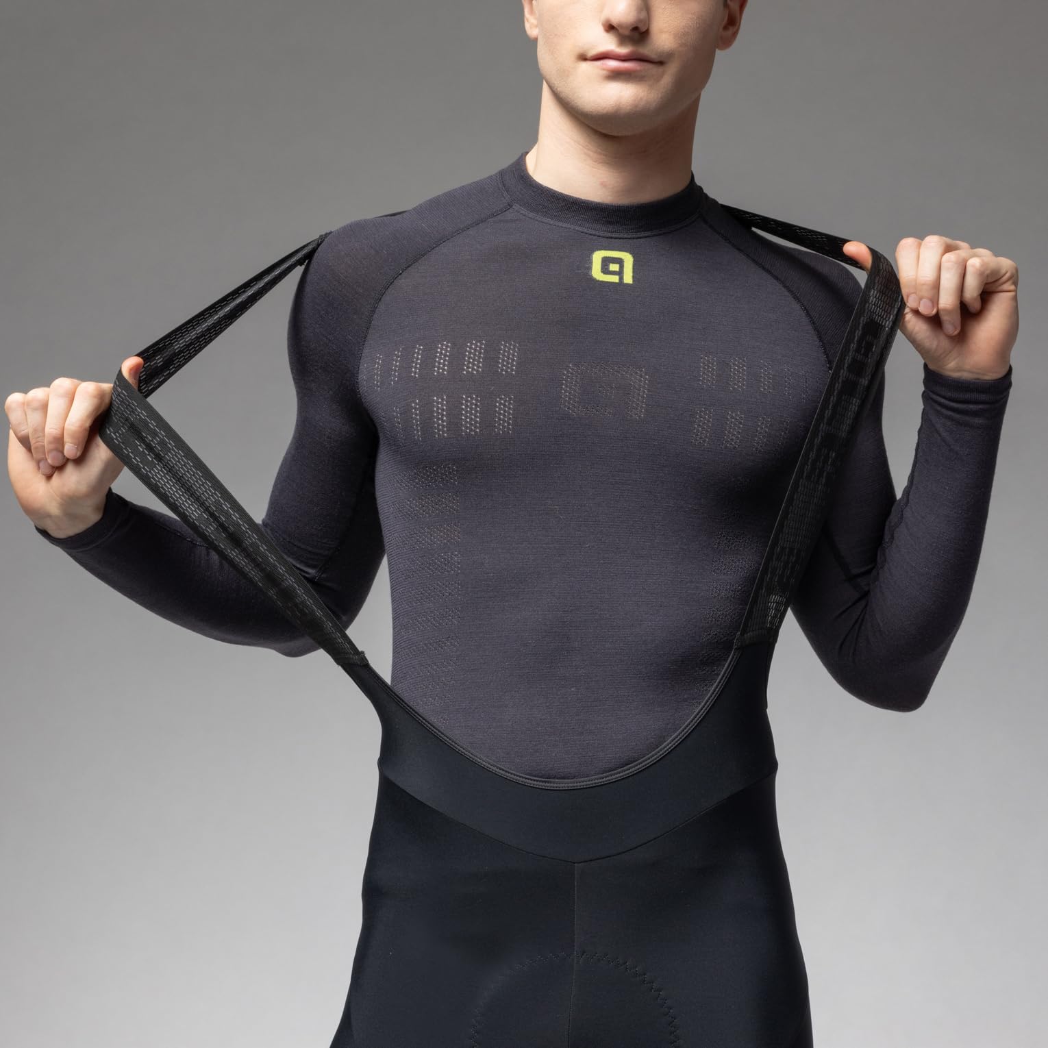 Alé Cycling Pragma Winter 2.0 - Mallas con Tirantes para Hombre