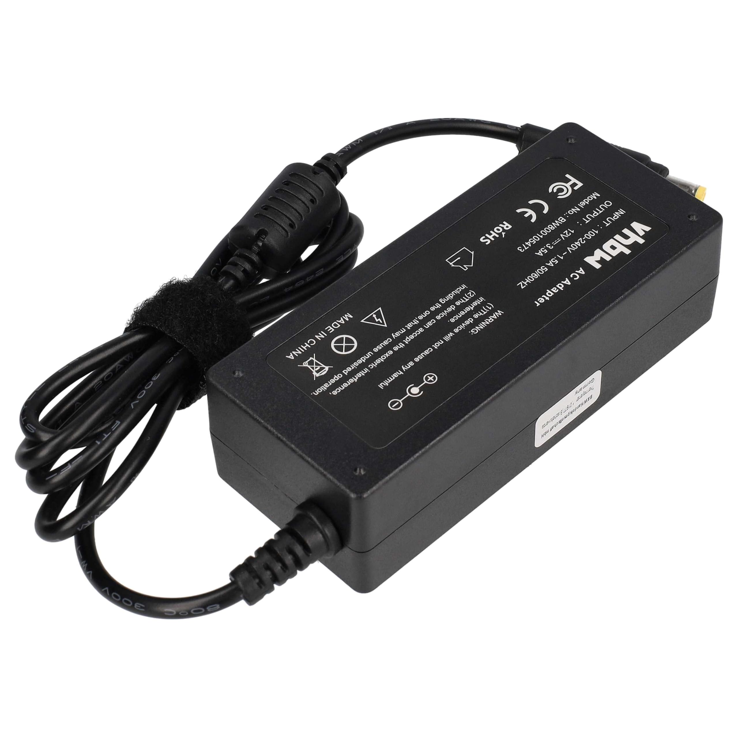 vhbw 1x alimentatore compatibile con Asus Eee PC 900SD, 1000XP, 1000H, 1000, 1000HA, 900a, 900hd, 900ha, 1002HA, 900 notebook, 42 W