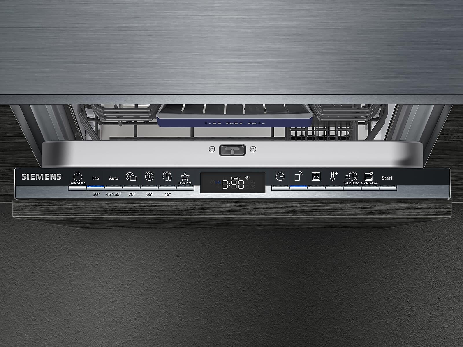 Siemens iQ300 SR63EX24KE Lave-vaisselle entièrement intégré 45 cm