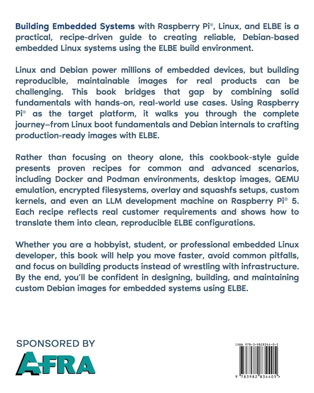 Building Embedded Systems with Raspberry Pi, Linux and ELBE